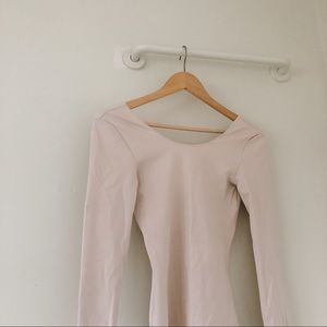 Wilfred Nude Pink Bodysuit